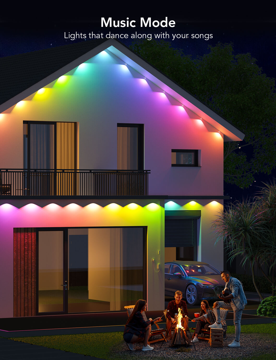 Refurbished Govee RGBIC LED Permanent Outdoor Lights