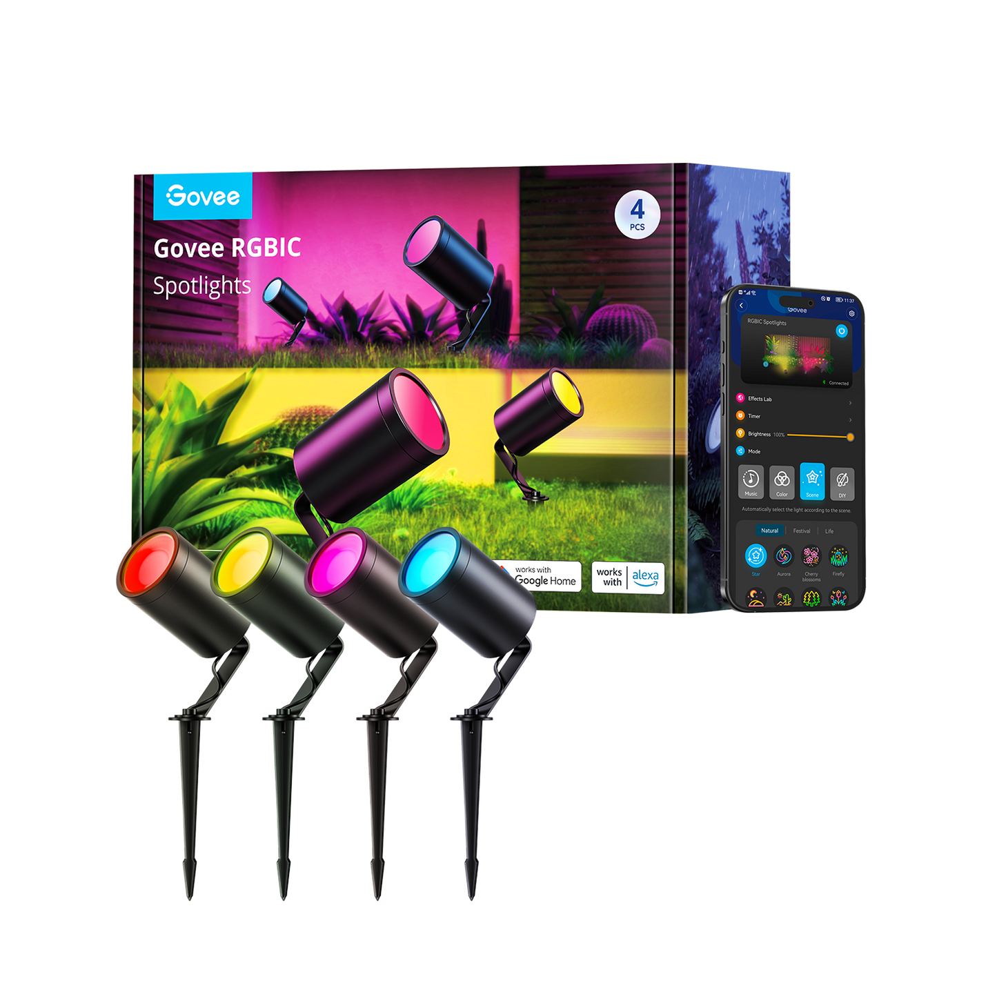 Govee Outdoor Spot Lights