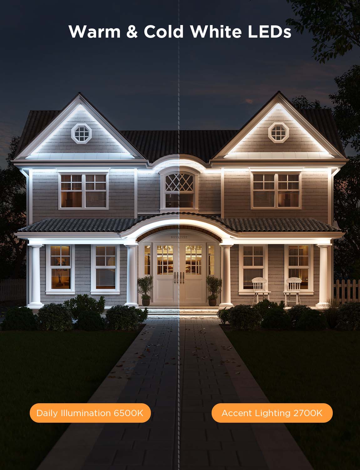 Refurbished Govee RGBICWW Outdoor LED Strip Lights