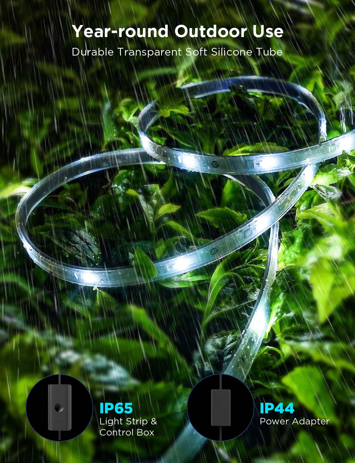 Refurbished Govee RGBICWW Outdoor LED Strip Lights