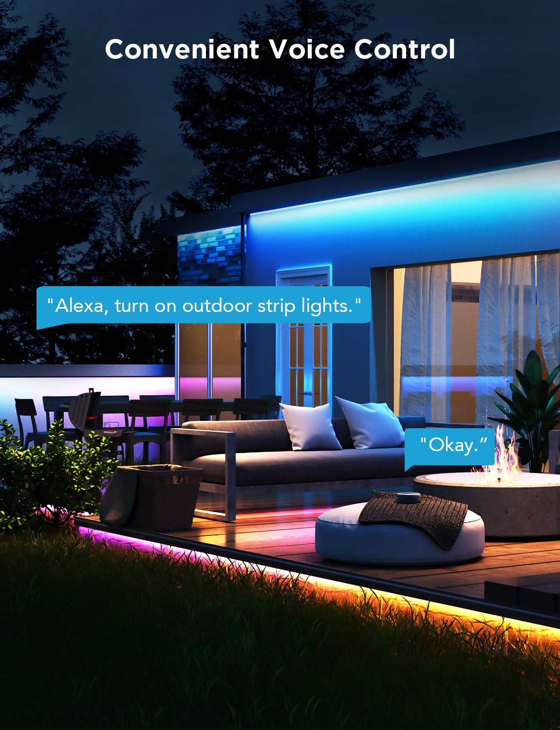 Refurbished Govee RGBICWW Outdoor LED Strip Lights