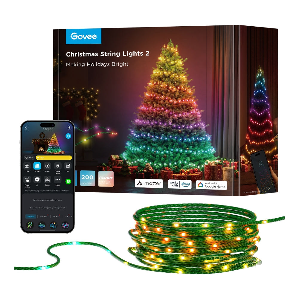 Refurbished Govee Christmas String Lights 2