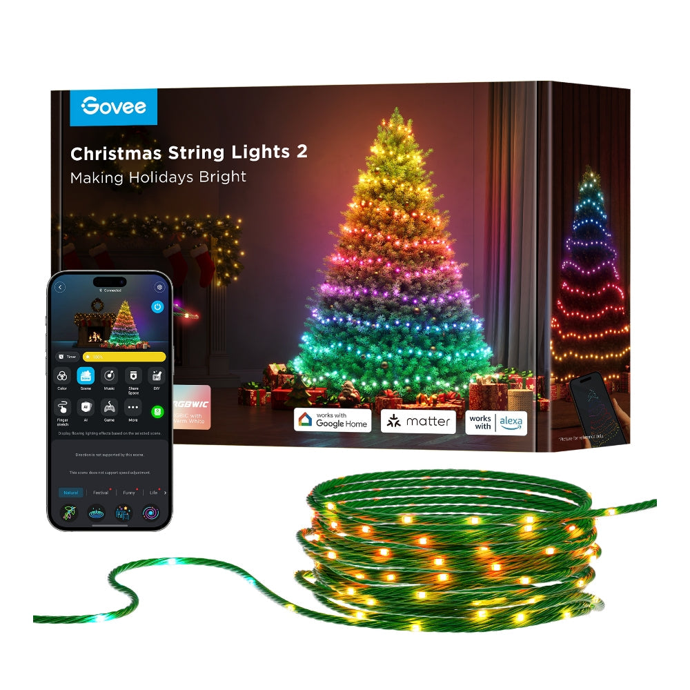 Refurbished Govee Christmas String Lights 2