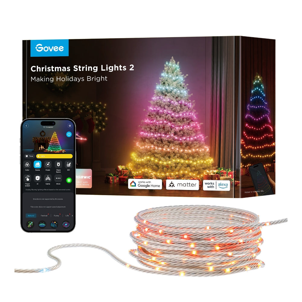 Refurbished Govee Christmas String Lights 2