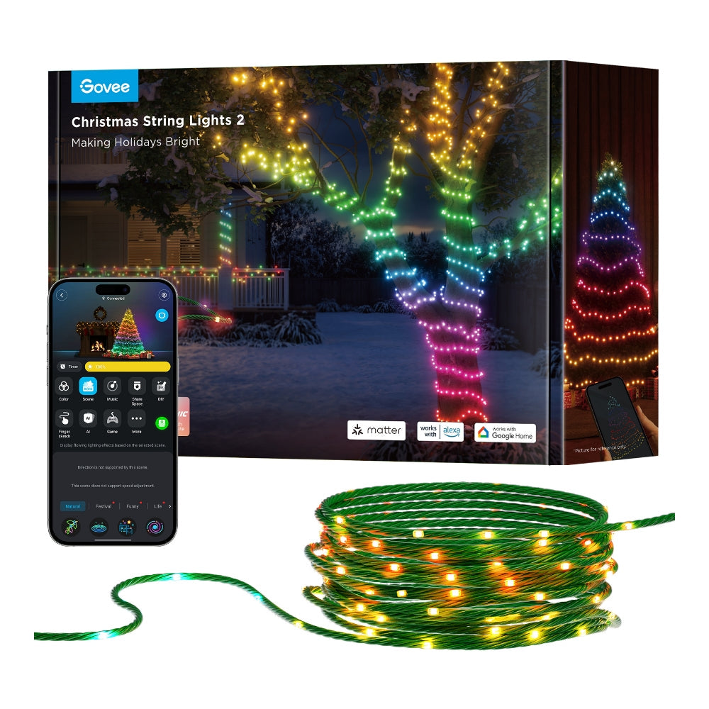 Refurbished Govee Christmas String Lights 2