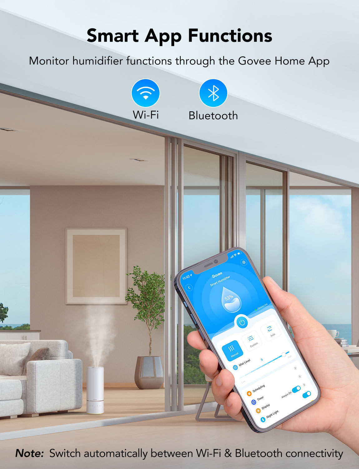 Refurbished Govee Smart Humidifier 6L H7142