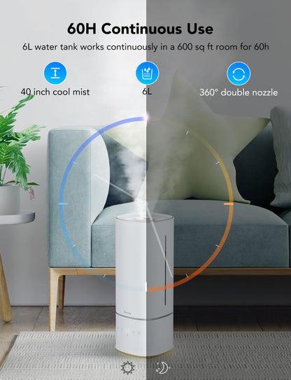 Refurbished Govee Smart Humidifier 6L H7142