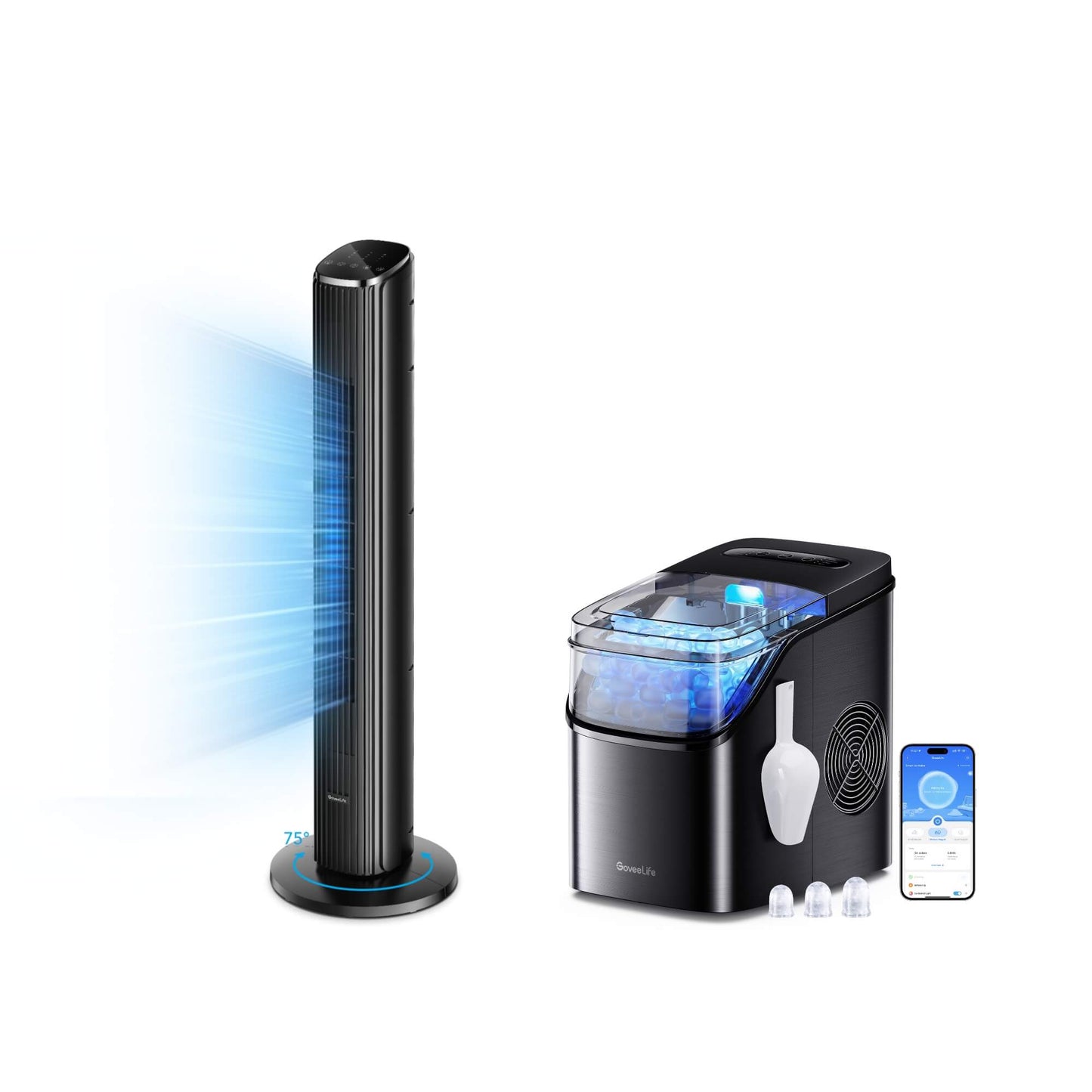 Refurbished GoveeLife Smart Countertop Ice Maker 1s