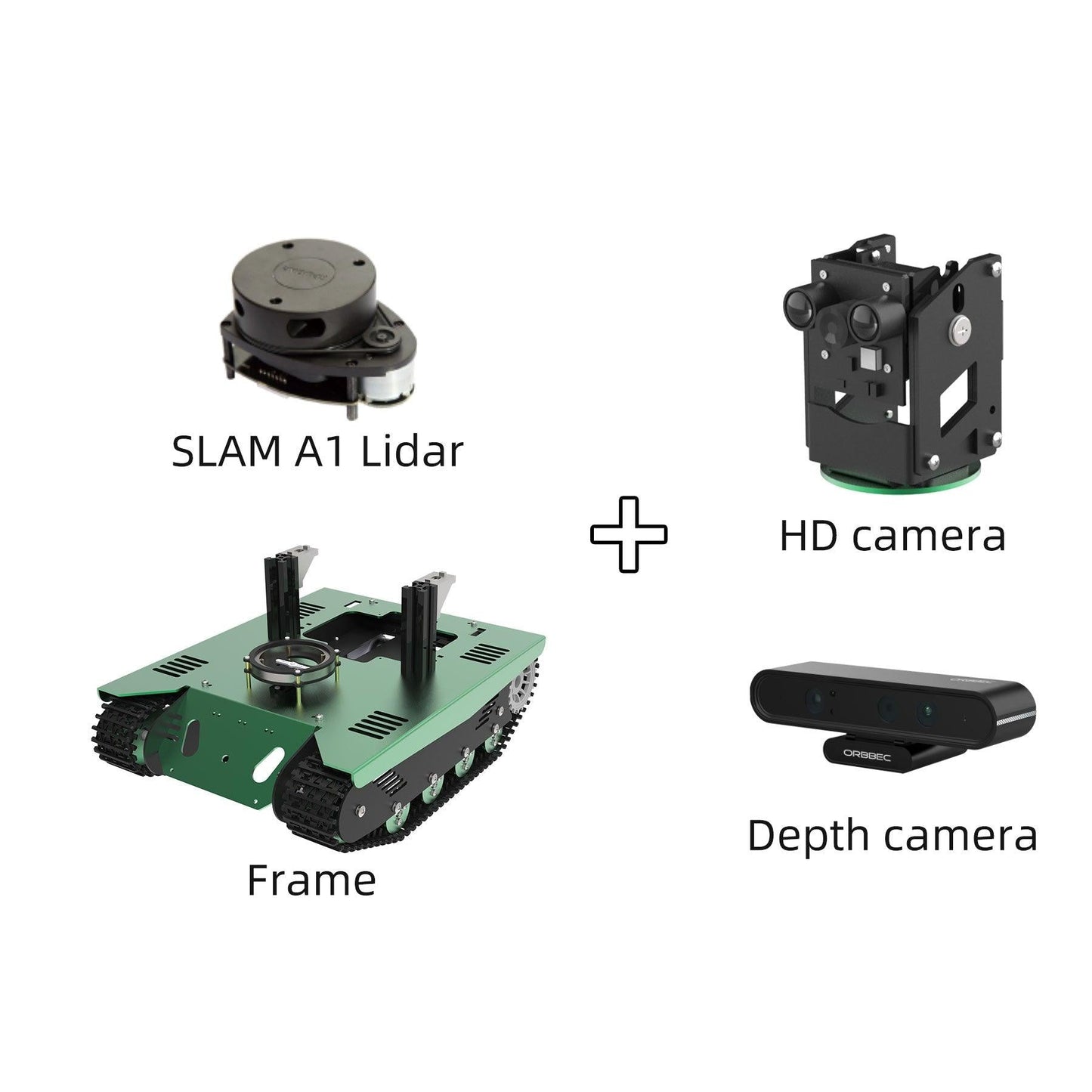 Yahboom ROS Transbot STEM Education Python Programming Robot with Lidar Depth camera MoveIt 3D mapping for Raspberry Pi