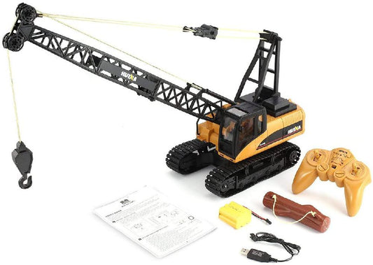 Huina 1572 Alloy Lifting Engineering Truck 15CH 1:14 2.4G With Sound/Light Car Toy