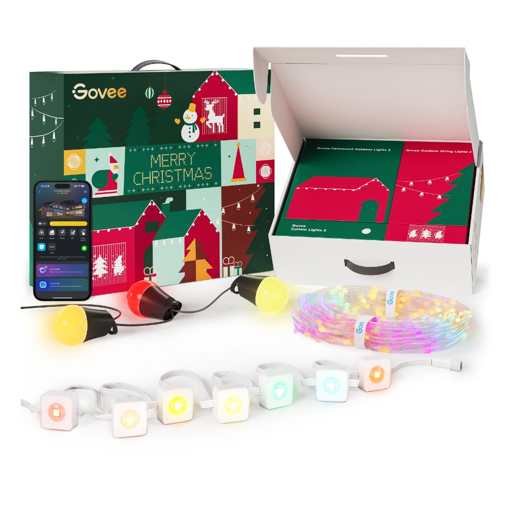 Refurbished Govee Santa's Beacon Bundle