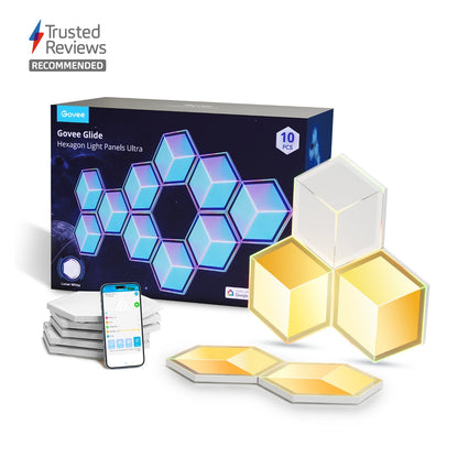 Refurbished Govee Glide Hexagon Light Panels Ultra