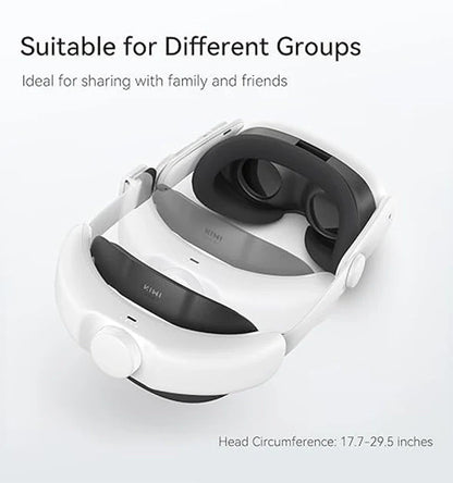Kiwi Design Comfort Battery Head Strap for Meta Quest 3