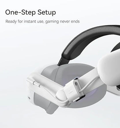 Kiwi Design Comfort Battery Head Strap for Meta Quest 3