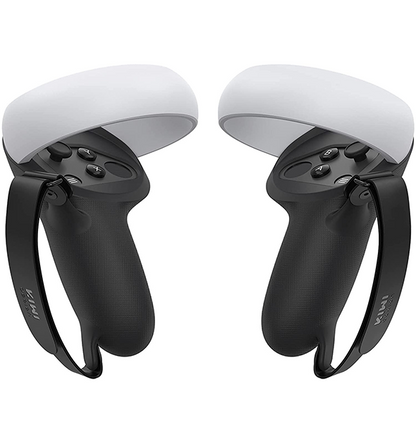 KIWI Design Silicone Grips w/ Knuckle Straps for Oculus Quest 2