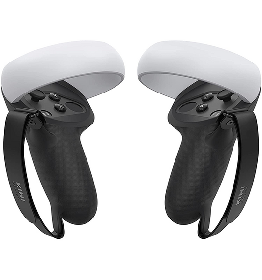 KIWI Design Silicone Grips w/ Knuckle Straps for Oculus Quest 2