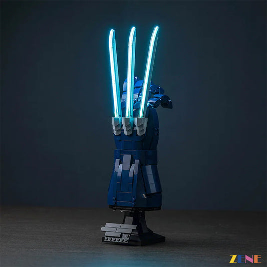 Kit de iluminación para las garras de adamantium de LEGO Wolverine n.° 76250