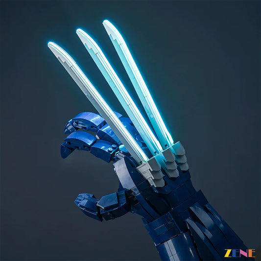 Kit de iluminación para las garras de adamantium de LEGO Wolverine n.° 76250