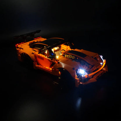 Kit de iluminación para LEGO Corvette ZR1 n.° 42093