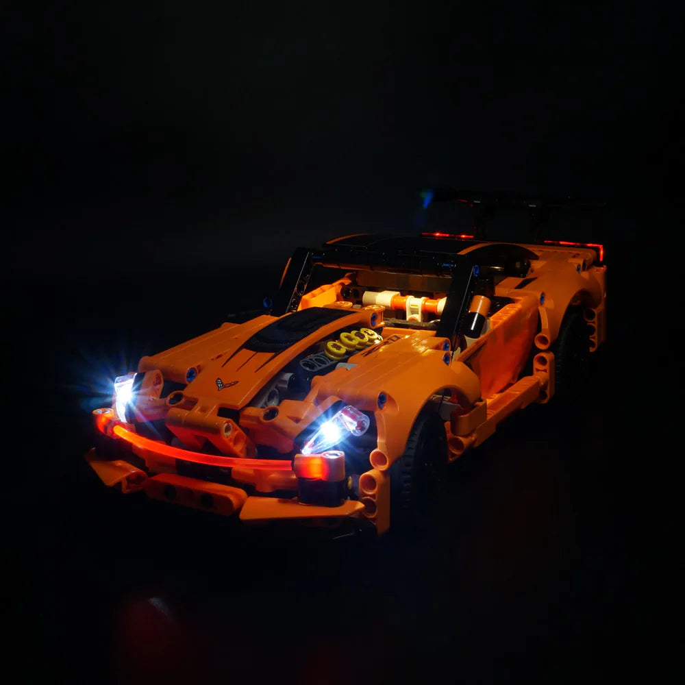 Kit de iluminación para LEGO Corvette ZR1 n.° 42093