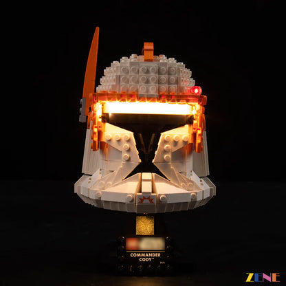 Kit de iluminación para el casco LEGO Clone Commander Cody n.° 75350