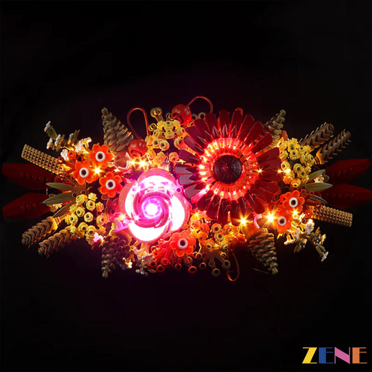 Kit de iluminación LEGO para centro de mesa de flores secas n.° 10314