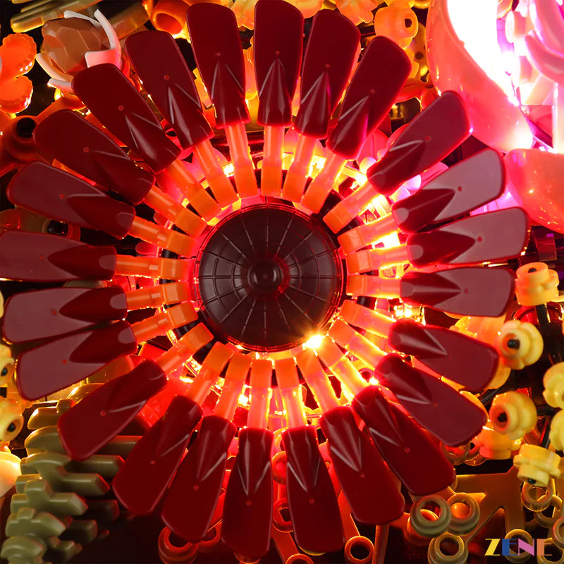 Kit de iluminación LEGO para centro de mesa de flores secas n.° 10314