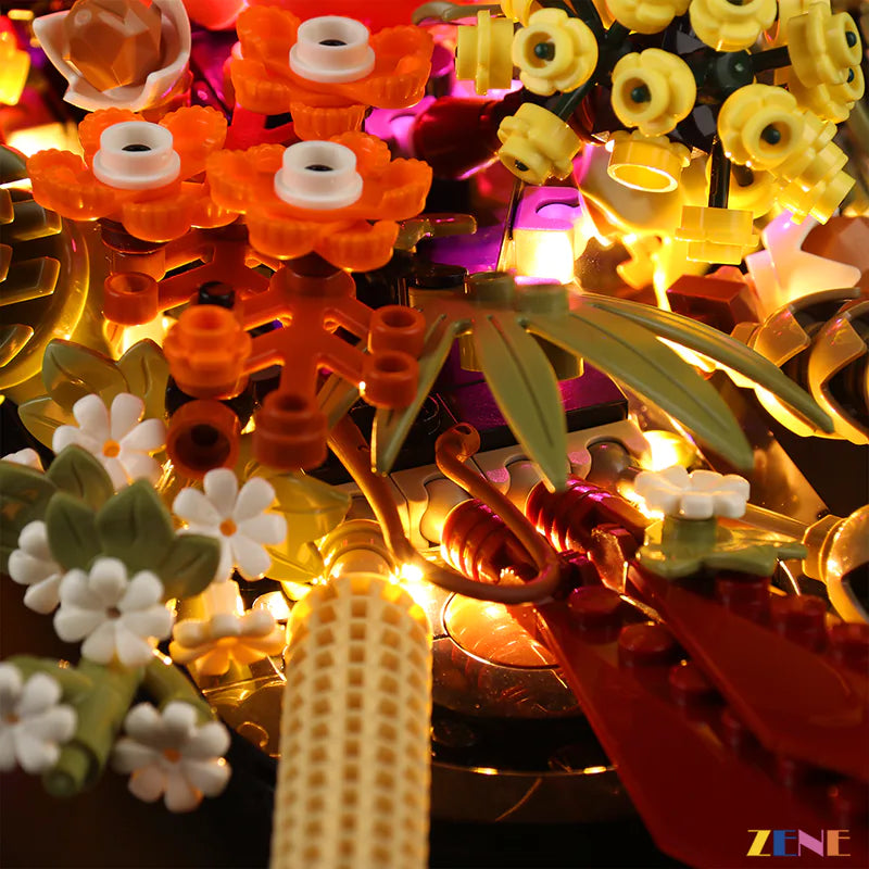 Kit de iluminación LEGO para centro de mesa de flores secas n.° 10314