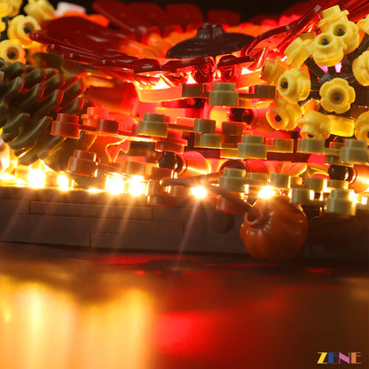 Kit de iluminación LEGO para centro de mesa de flores secas n.° 10314