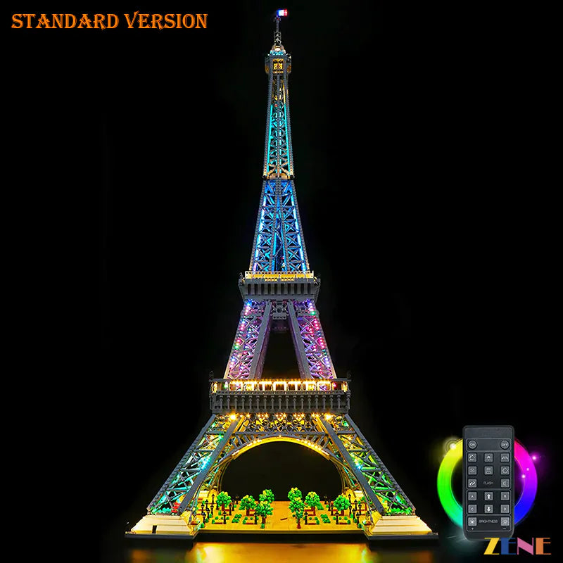 Kit de iluminación LEGO Torre Eiffel n.° 10307 multicolor