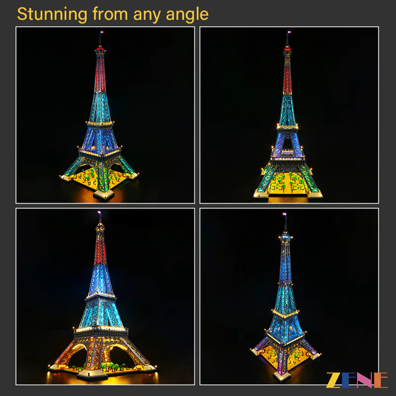 Kit de iluminación LEGO Torre Eiffel n.° 10307 multicolor