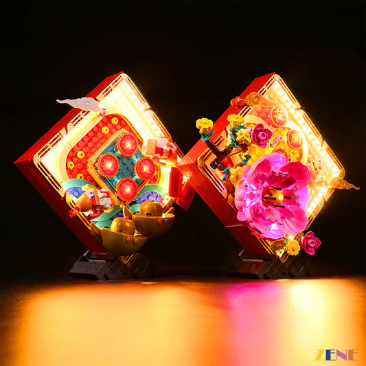 Kit de iluminación LEGO para exhibición del Año Nuevo Lunar n.° 80110