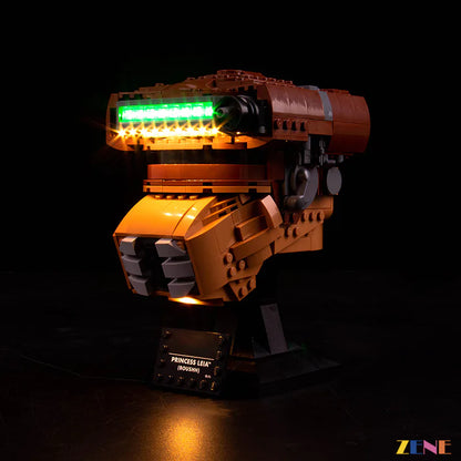 Kit de iluminación para el casco LEGO Princesa Leia Boushh n.° 75351