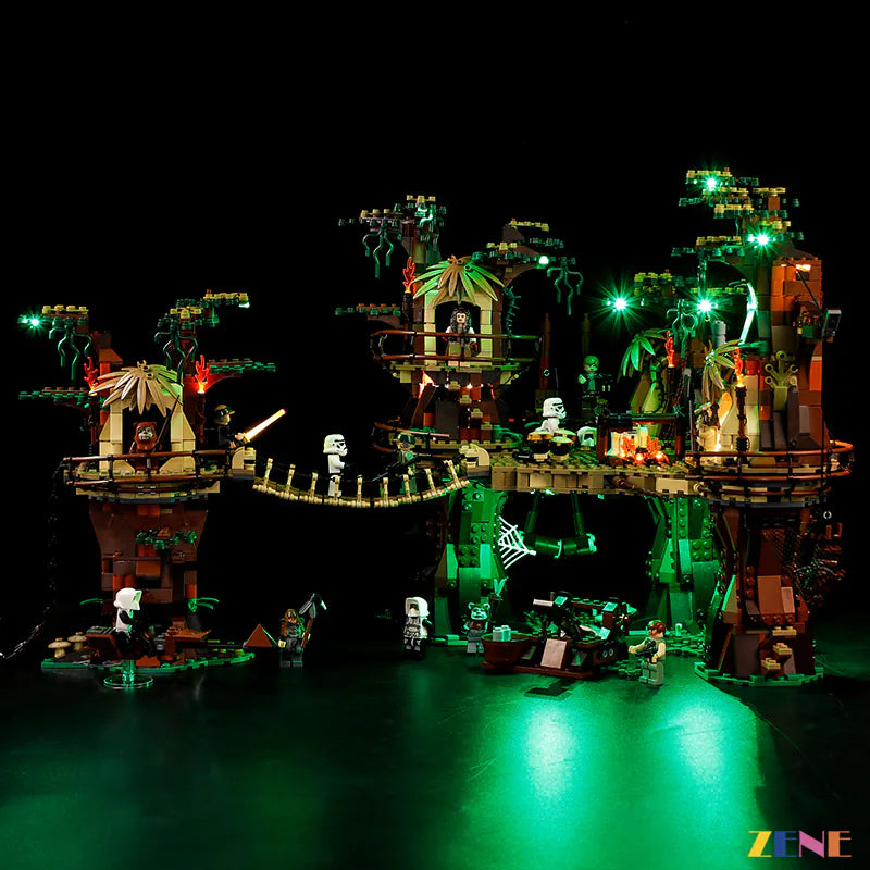 Kit de iluminación LEGO Star Wars Ewok Village n.° 10236
