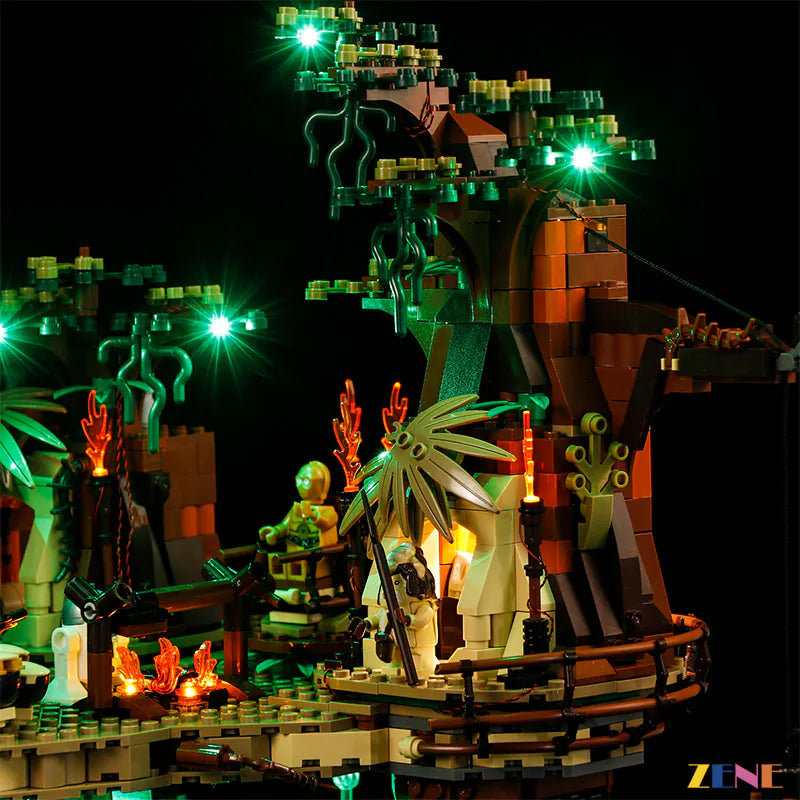 Kit de iluminación LEGO Star Wars Ewok Village n.° 10236