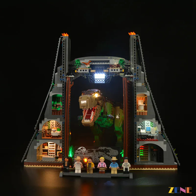 Kit de iluminación LEGO® Jurassic Park: T. rex Rampage n.° 75936
