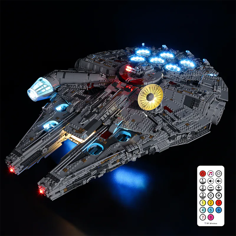 Kit de iluminación LEGO Star Wars™ Millennium Falcon™ n.° 75192