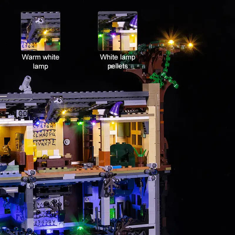 Kit de luces LEGO The Upside Down n.° 75810 (versión 2) para Halloween