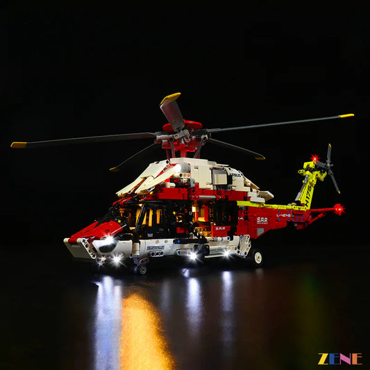 Kit de iluminación LEGO Airbus H175 Rescue Helicopter n.° 42145 