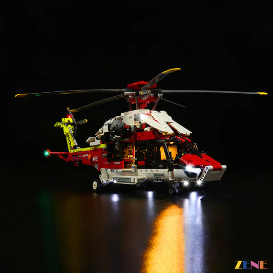 Kit de iluminación LEGO Airbus H175 Rescue Helicopter n.° 42145 