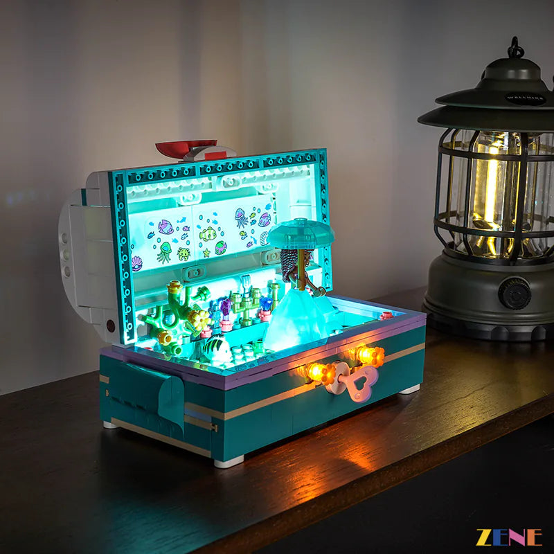 Kit de iluminación para el Cofre del Tesoro de Ariel LEGO n.° 43229