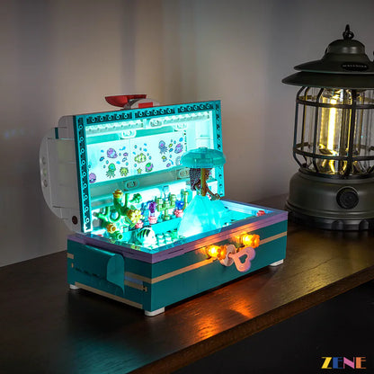 Kit de iluminación para el Cofre del Tesoro de Ariel LEGO n.° 43229