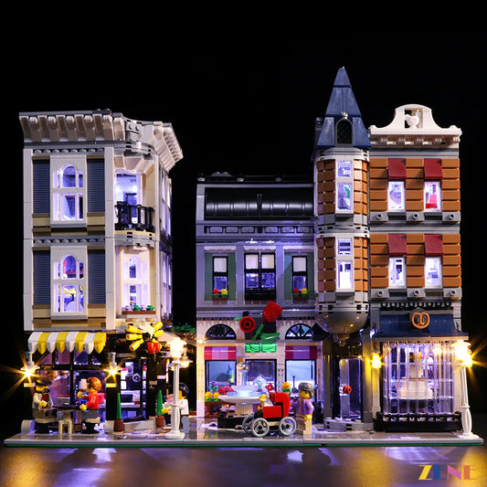 Kit de iluminación LEGO Assembly Square n.° 10255 (versión mejorada)