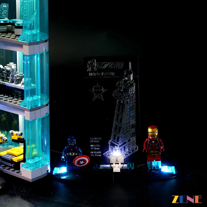 LEGO Avenger Tower Battle #76166 Light Kit