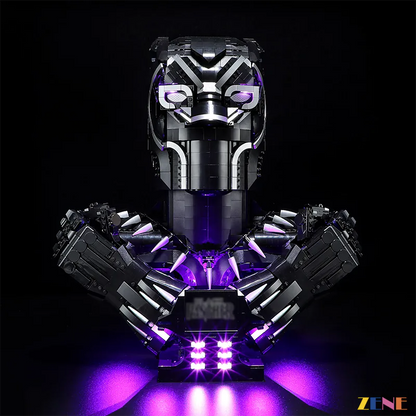Kit de iluminación LEGO Black Panther Bust n.° 76215