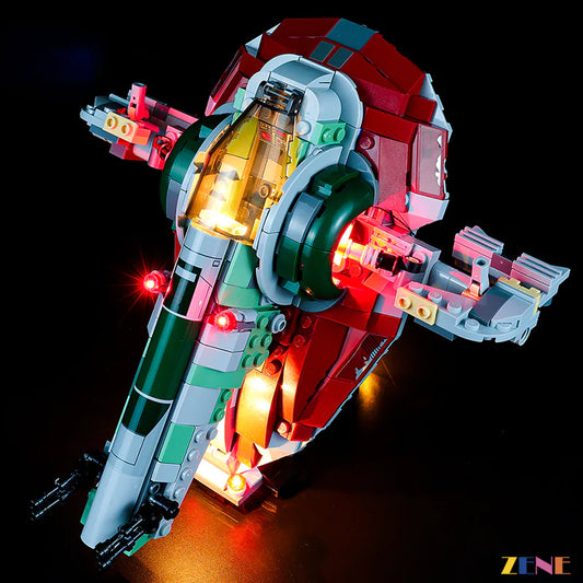 Kit de iluminación para la nave espacial LEGO Boba Fett™ n.° 75312