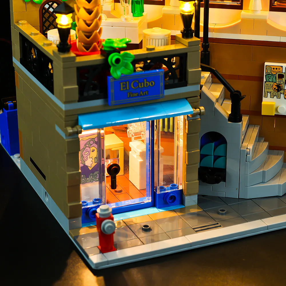 Light Kit for LEGO Icons Boutique Hotel #10297