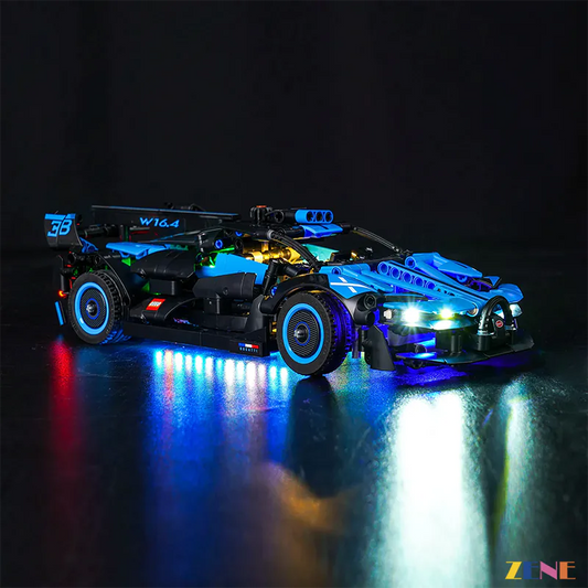 Kit de iluminación para LEGO Bugatti Bolide Agile Blue n.° 42162
