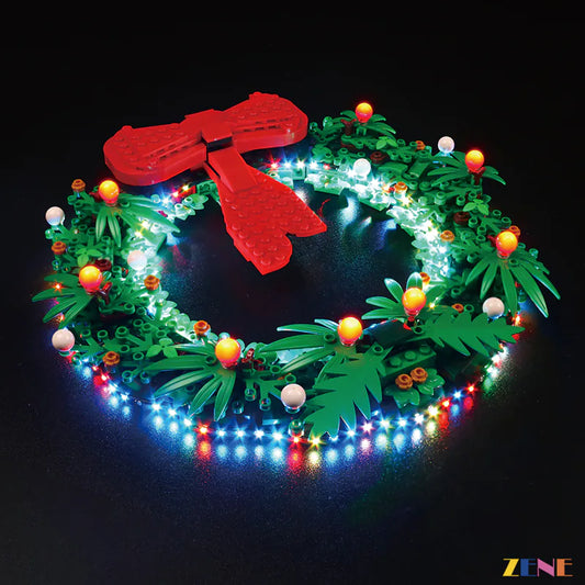 Kit de iluminación LEGO Wreath 2 en 1 n.° 40426