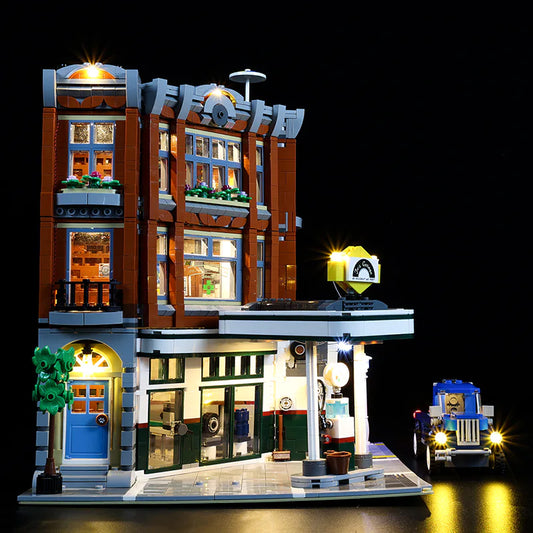 Kit de iluminación LEGO Corner Garage n.° 10264 (módulo inalámbrico)